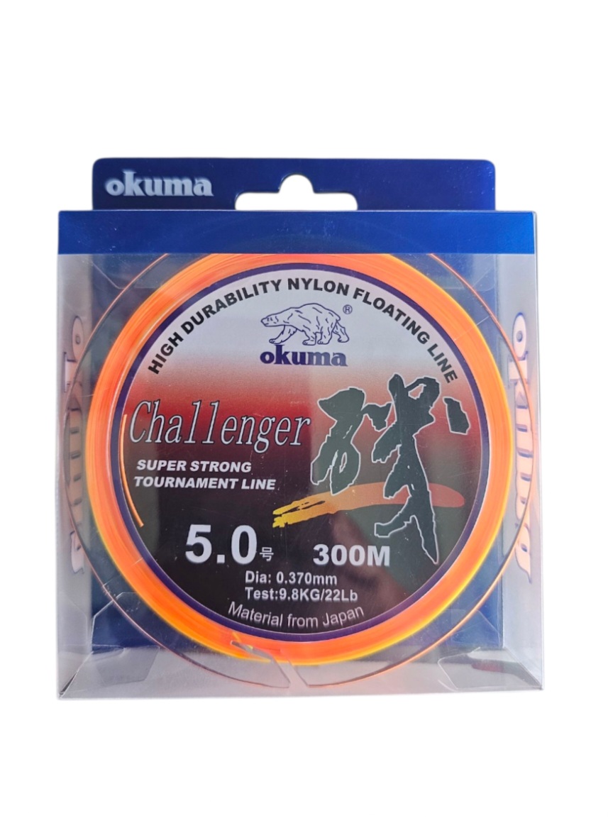 Okuma challenger 0.37mm 300m