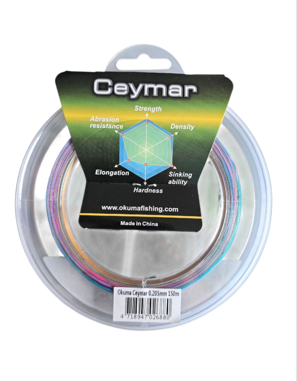 Fil tresse ceymar 0.205mm 150m okuma x8 9.100kg – Image 2