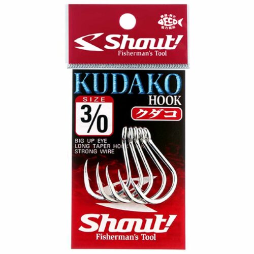 Hameçons shout kudako 3/0 ref 04-KH 5pcs