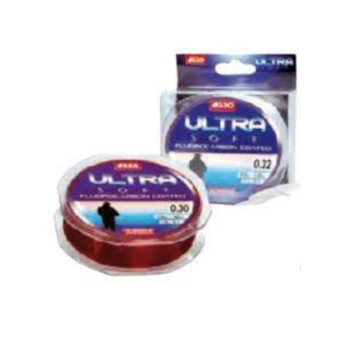 FIL ASSO ULTRA SOFT NYLON 300M ROUGE