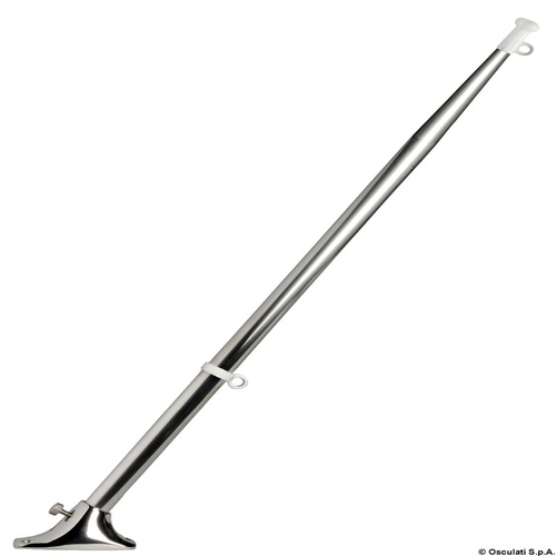 Mâts pour pavillons en inox à section conique