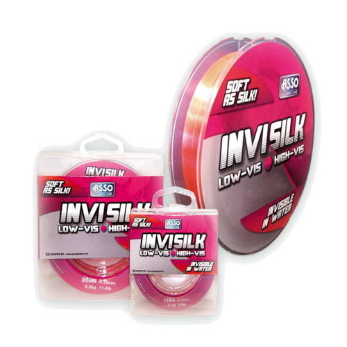NYLON ASSO INVISILK PINK 300MTS