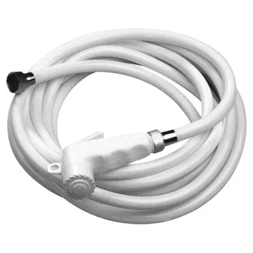 KIT DE DOUCHE BLANC AVEC TUYAU 5m 55914
