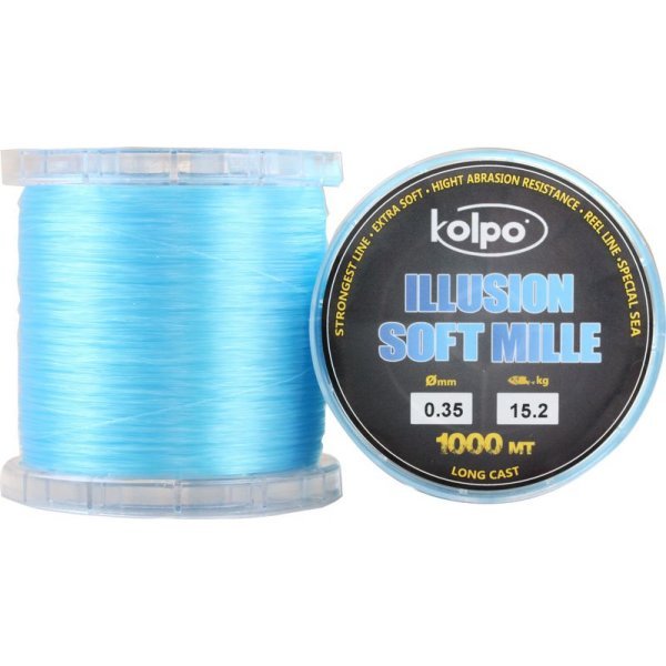 Fil kolpo illusion soft 0.30mm 1000m