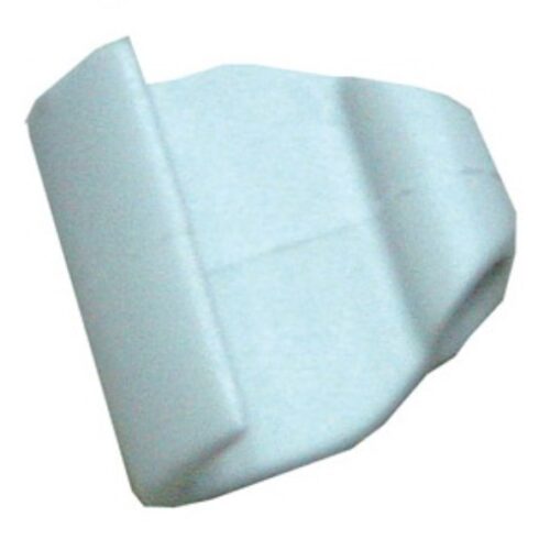 Crochet pour housse de bateaux blanc