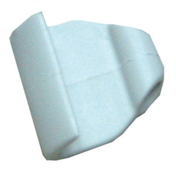 Crochet pour housse de bateaux blanc