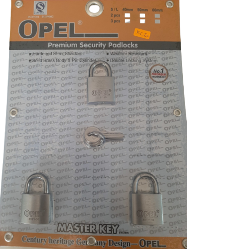 Kit de 3 cadnas laongue L30 3 clés