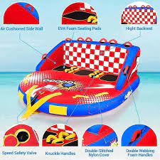 BOUEE TRACTEE ST SKI NAUTIQUE POUR 3 PERSONNES ROUGE