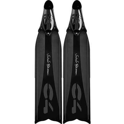 C4 Palmes de freediving Umberto Pelizzari black Soft