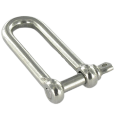 Manille Droite Longue Forgée - 8mm- Accastillage bateau