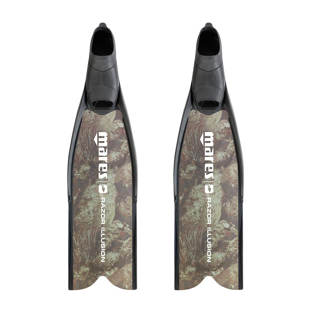 Palme Razor Illusion Carbone -44/47 - MARES - CHASSE SOUS MARINE