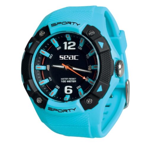 Montre seac sporty blue light