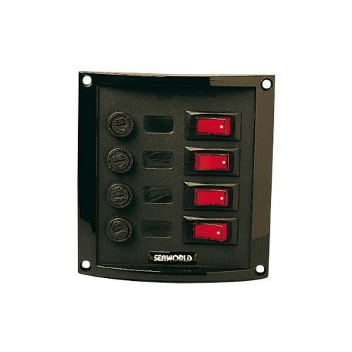 SEAWORLD Tableau électrique 4 interrupteurs