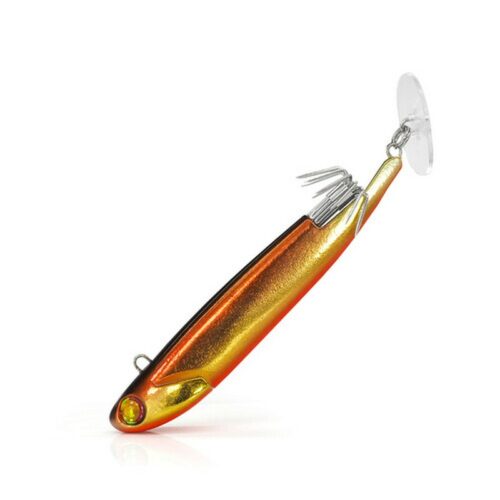 Leurre Fiiish 95MM 15GR Power Tail Squid ORANGE ATOMIC