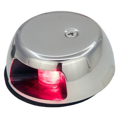 Feu de navigation rouge inox 12v 1.5w