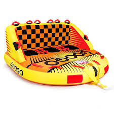 BOUEE TRACTEE ST SKI NAUTIQUE POUR 3 PERSONNES JAUNE