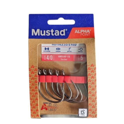 Hameçons mustad alpha point 4/0