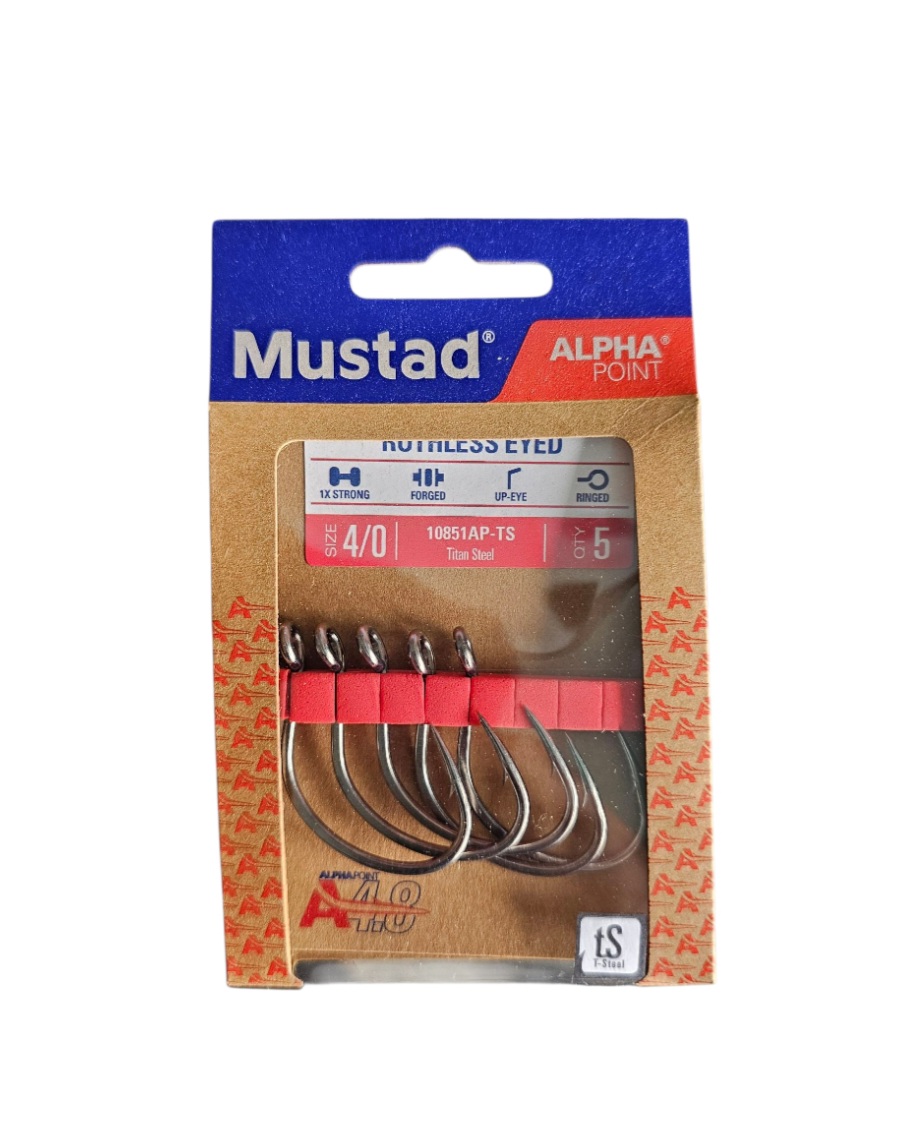 Hameçons mustad alpha point 4/0