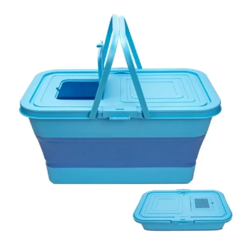 Seau pliable rectangulaire gm