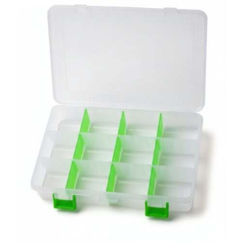 Boîte De Rangement Transparente 12 Compartiments