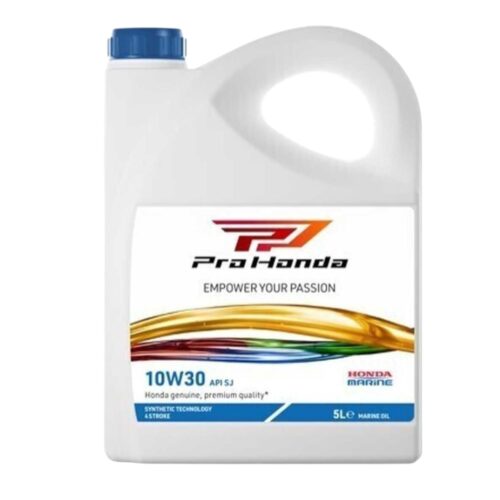 Huile pour moteur 4 temps / API / SJ 10W30 / 1 bouteille de 5 litres