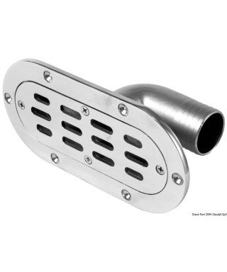 Dalot inox oval 25cm