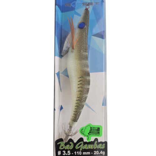 Turlutte sunset bad gambas sz3.5 110mm 20.4gr