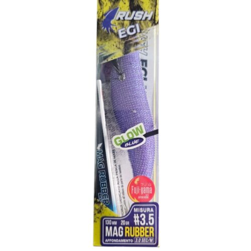 Turlutte jatsui rush egi glow blue sz3.5 130mm 20gr