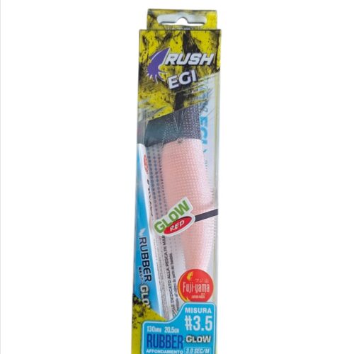 Turlutte jatsui rush egi glow red sz3.5 130mm 20gr