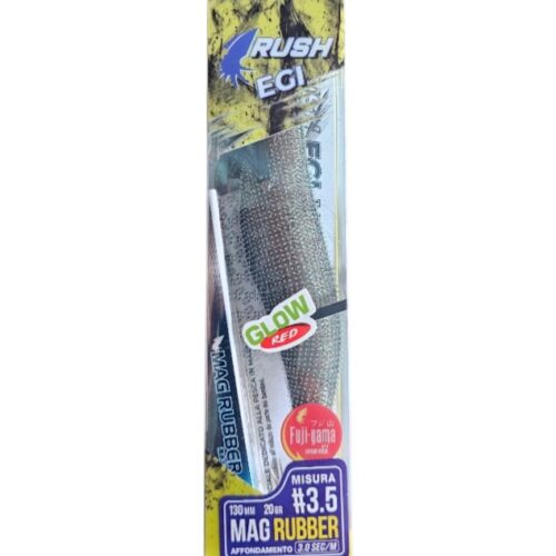 Turlutte DTD egi glow red sz3.5 130mm 20gr