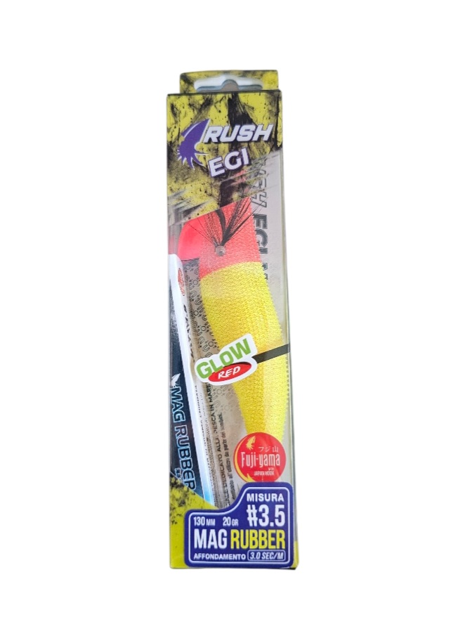 Turlutte jatsui egi glow red sz3.5 130mm 20gr