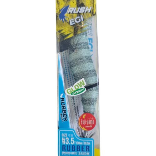 Turlutte jatsui rush egi glow green sz3.5 130mm 20gr