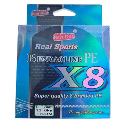 Fil tresse bendao colorée 0.18mm 150m 12kg