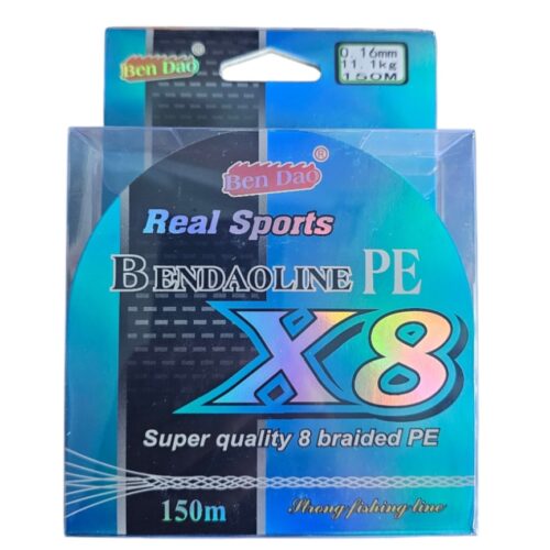 Fil tresse bendao colorée 0.16mm 150m 11.1kg