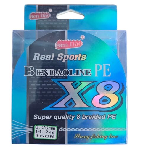 Fil tresse bendao verte 0.20mm 150m 14.2kg