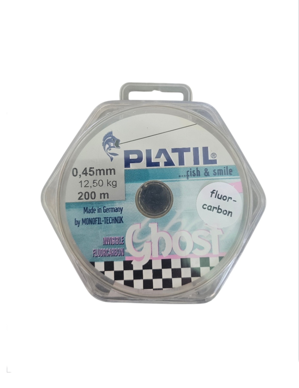 Fil fluorocarbone ghost 0.45mm 12.5kg 200m