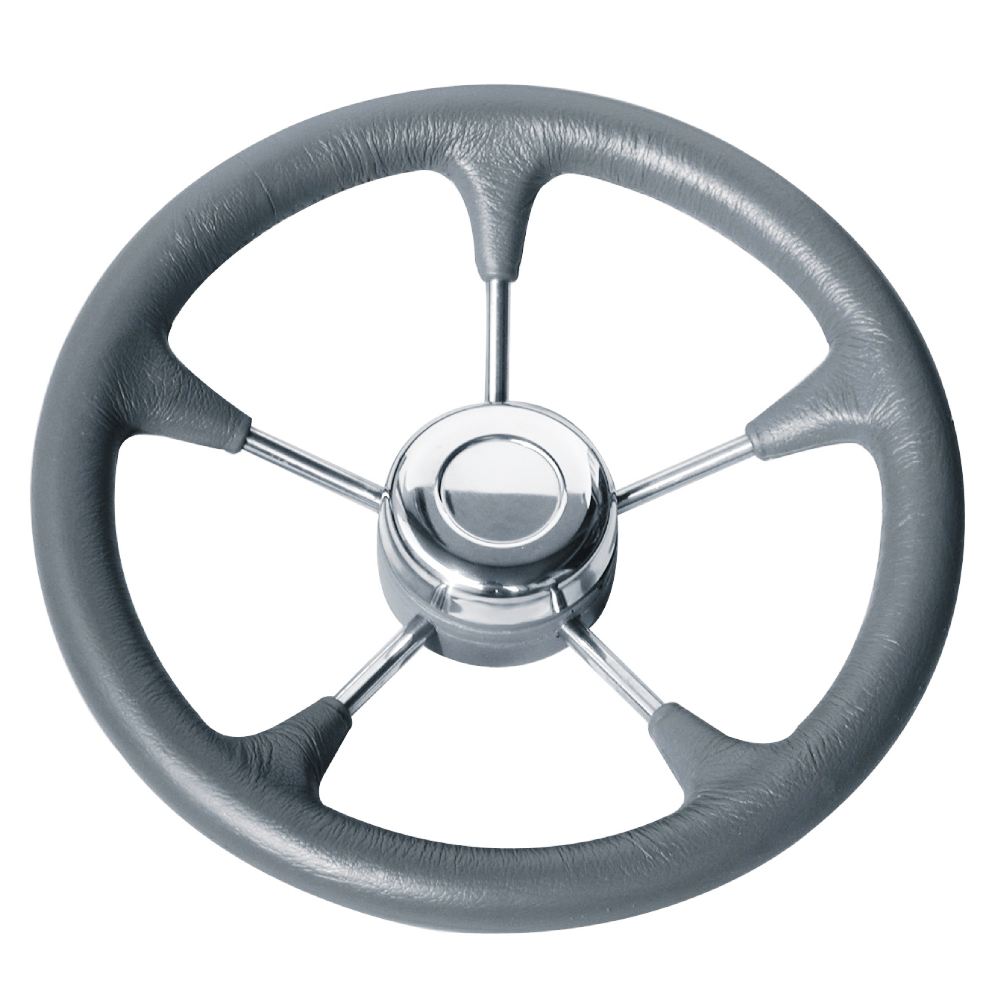 Volant gris 5 branches inox 35cm T9RG/35