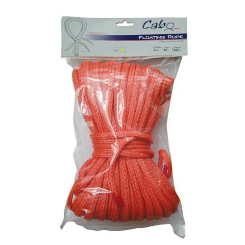 CORDE FLOTTANTE POLYTHYLENE ORANGE Q8 L30 m 70260