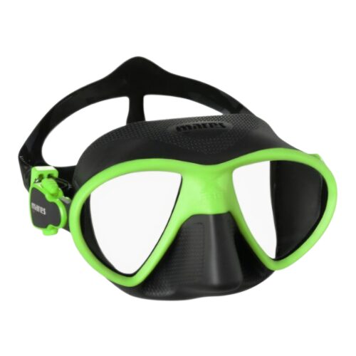 Masque mares x free green Black
