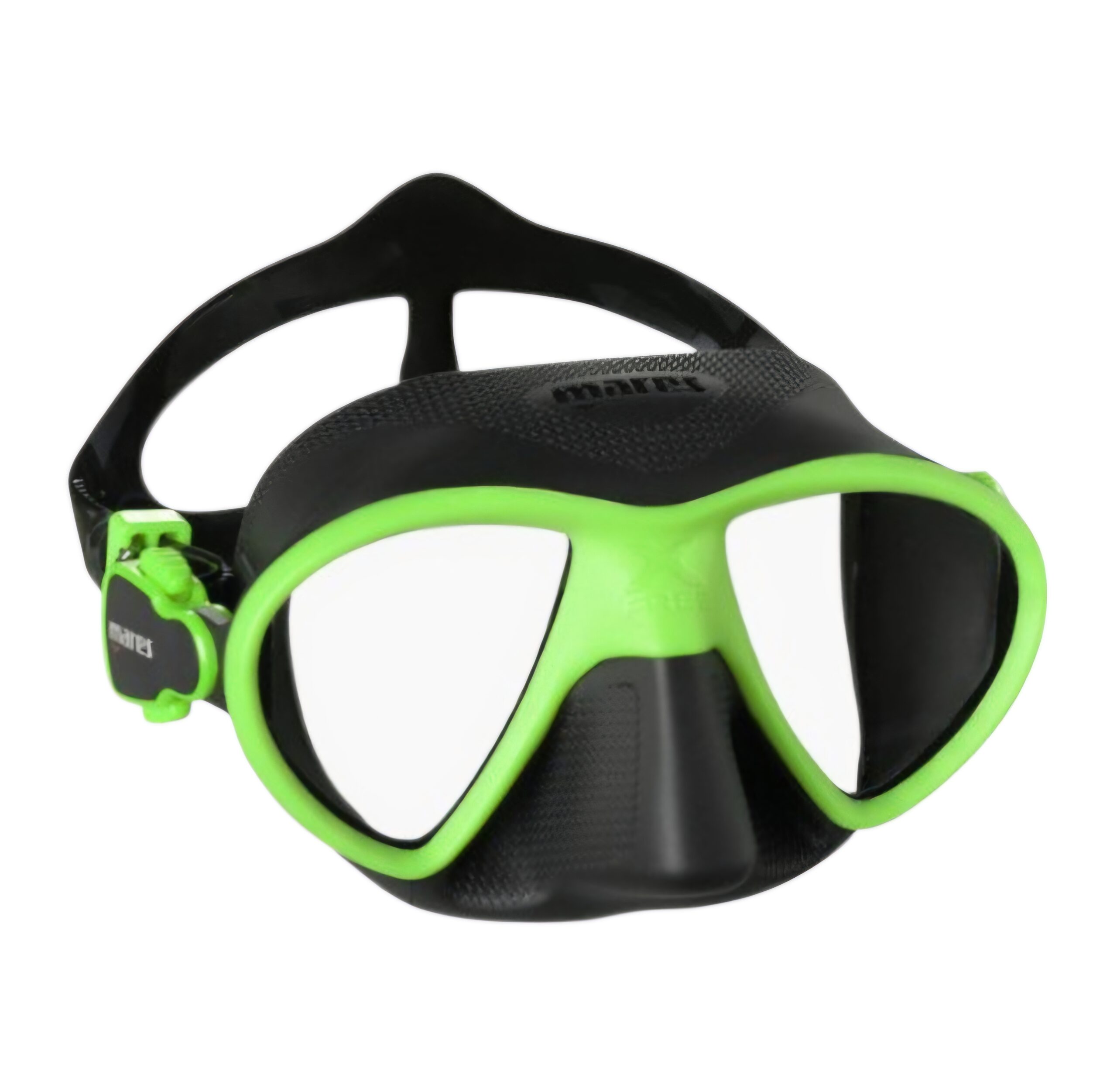 Masque mares x free green Black