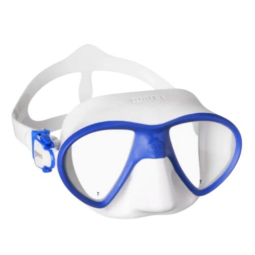 Masque mares x free white blue